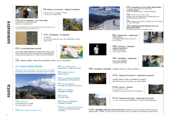 Isula Muntana - numéro 9 - Printemps 2020 Isula Muntana - numéro 9 - Printemps 2020