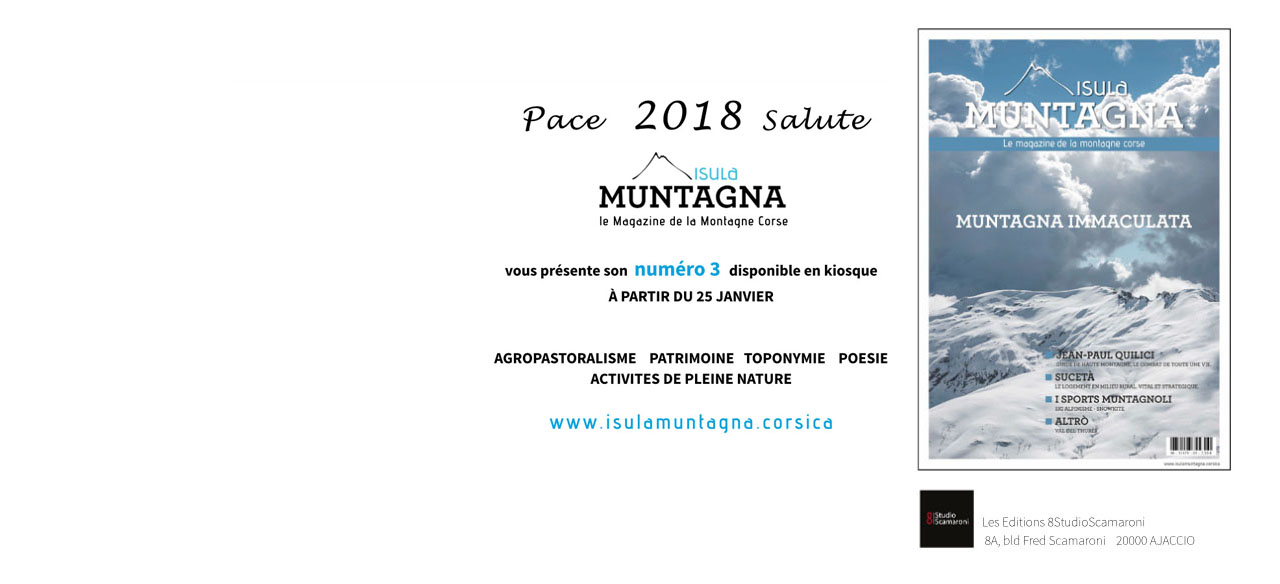 MUNTAGNA IMMACULATA le numéro 3  d'ISULA MUNTAGNA MUNTAGNA IMMACULATA le numéro 3  d'ISULA MUNTAGNA