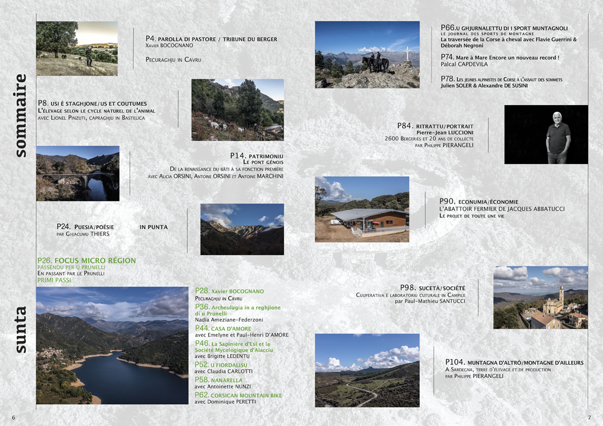 ISULA MUNTAGNA -  Numéro 13 - Hiver 2022 ISULA MUNTAGNA -  Numéro 13 - Hiver 2022