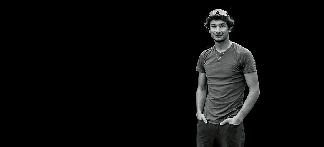 Ritrattu Julien Soler Guide de Haute Montagne,  la nouvelle génération